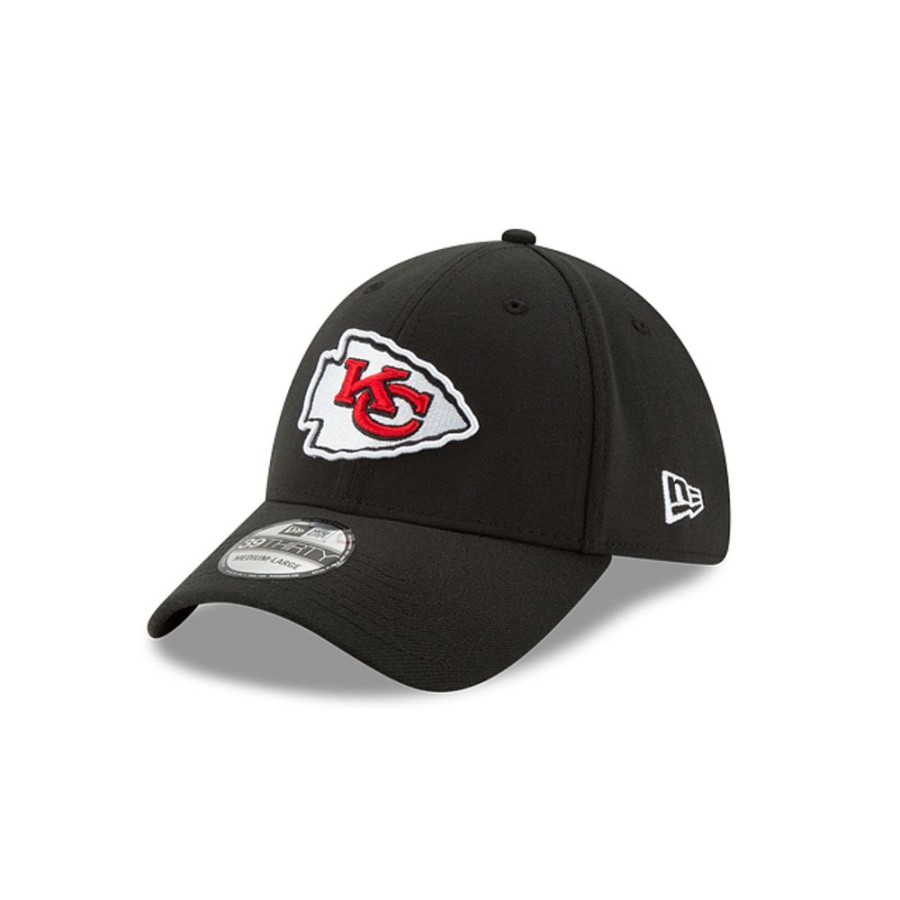 Caps New Era | Kansas City Chiefs Nfl Classics 39Thirty Black Elastic