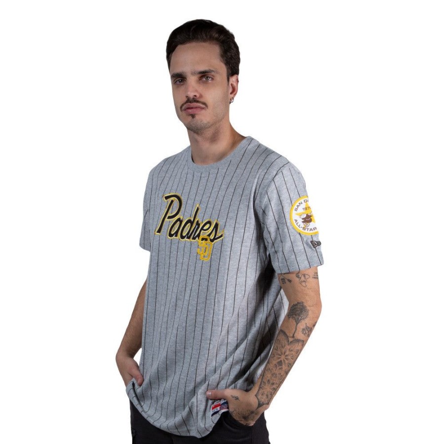 Clothes New Era | San Diego Padres Mlb Throwback Short Sleeve T-Shirt