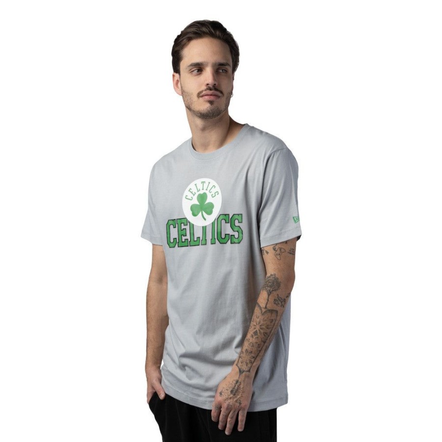 Clothes New Era | Boston Celtics Nba Tip Off 2023 Short Sleeve T-Shirt