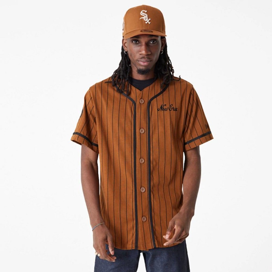 Clothes New Era | New Era Pinstripe Jersey