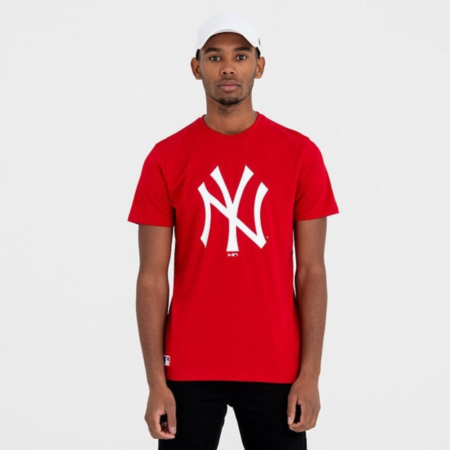 Clothes New Era | New York Yankees Mlb Team Logo Short Sleeve T-Shirt