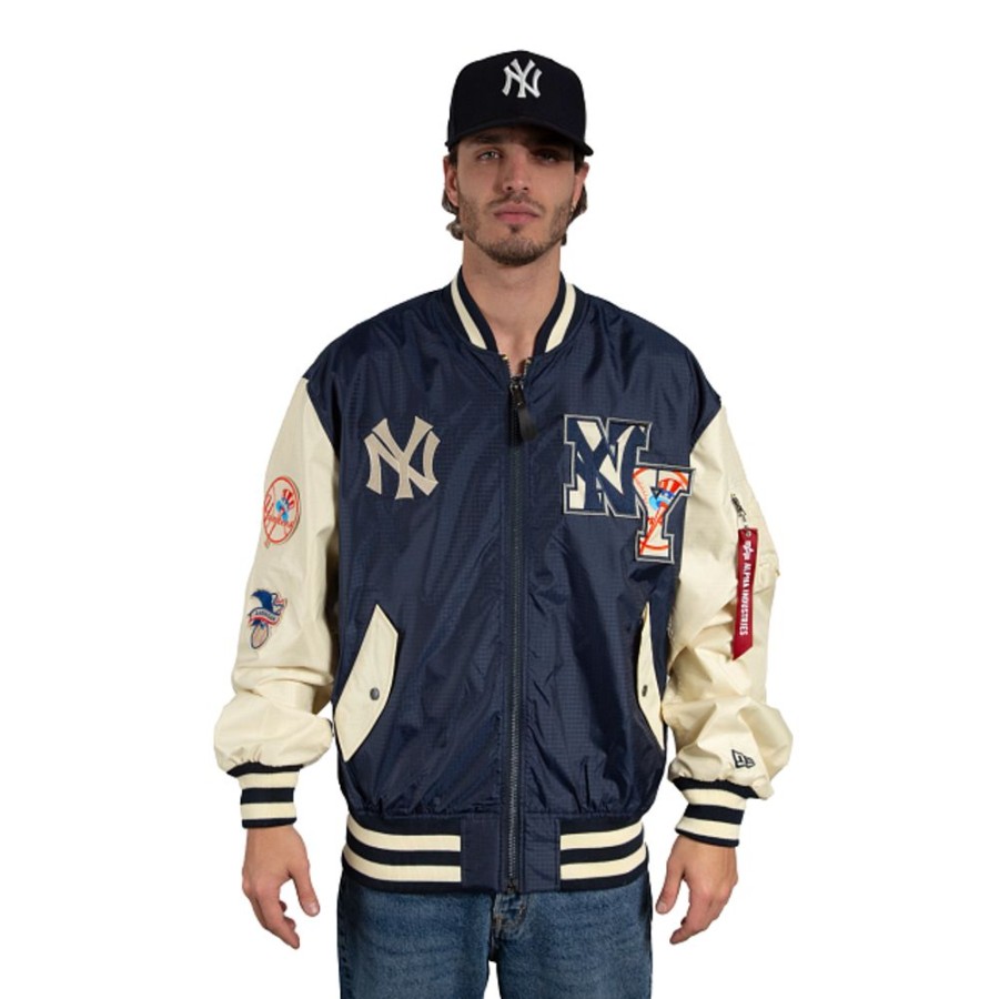 Clothes New Era | Alpha Industries X Mlb New York Yankees Cooperstown Reversible Jacket