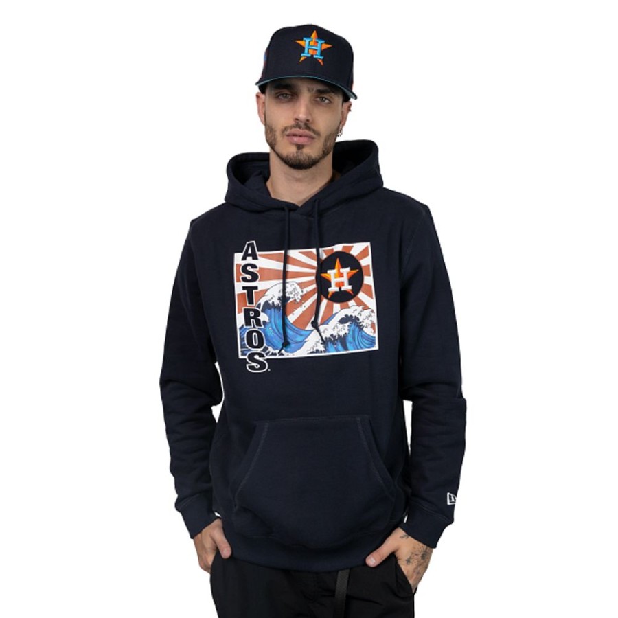 Clothes New Era | Houston Astros Mlb Tonal Wave Sweatshirt