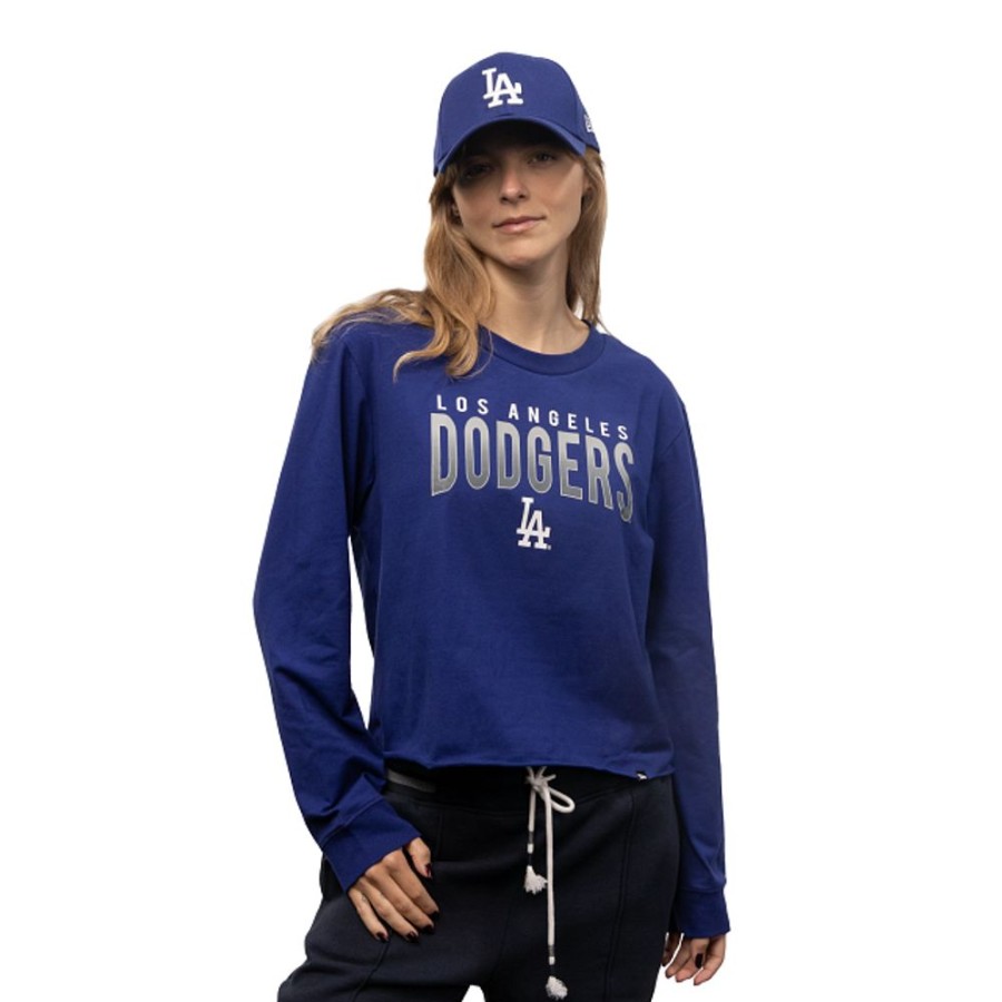 Clothes New Era | Los Angeles Dodgers Mlb Active Long Sleeve T-Shirt For Women