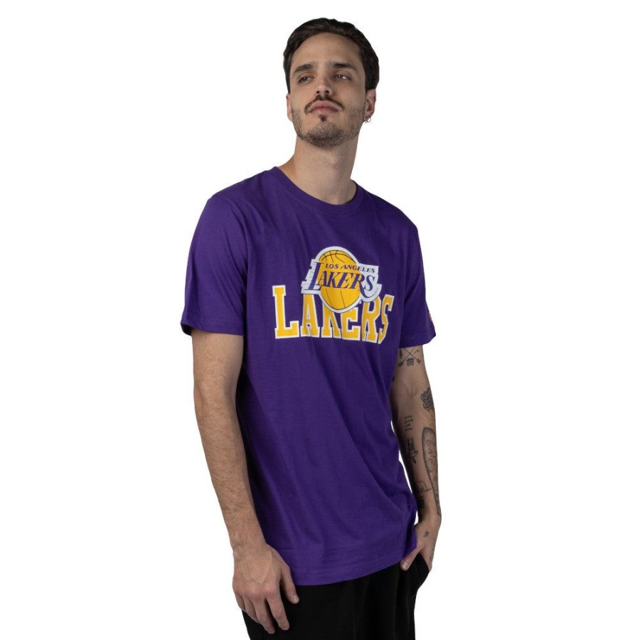 Clothes New Era | Short Sleeve T-Shirt Los Angeles Lakers Nba Tip Off 2023