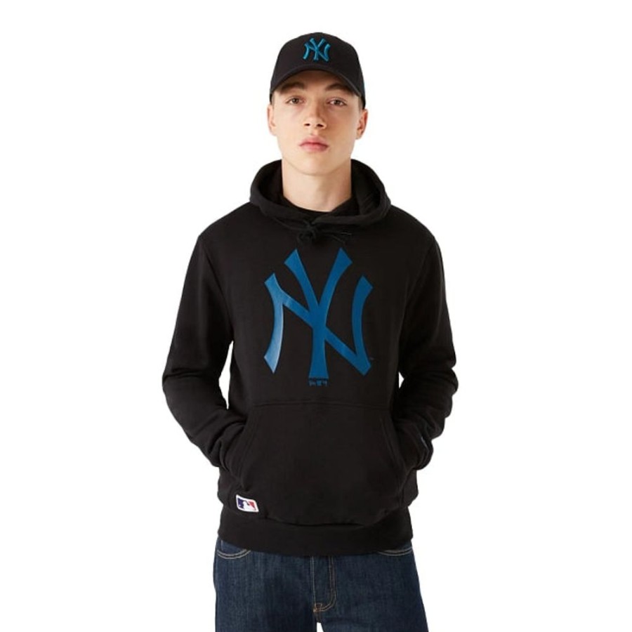 Clothes New Era | New York Yankees Color Pack Fleece Black Sweatshirt