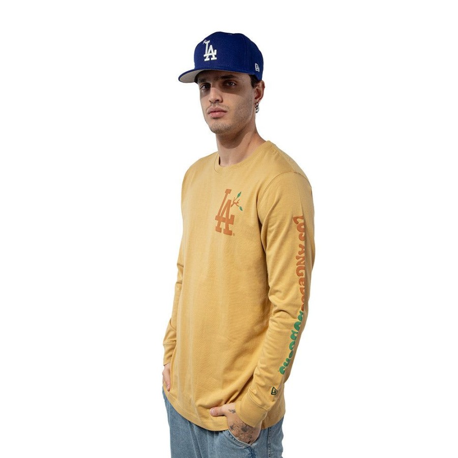 Clothes New Era | Los Angeles Dodgers Mlb Camp Long Sleeve T-Shirt