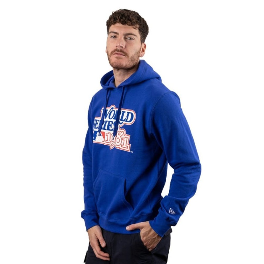 Clothes New Era | Los Angeles Dodgers 1981 Mlb Logo History Sweatshirt