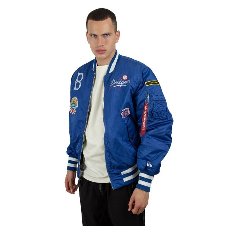 Clothes New Era | Alpha Industries X Brooklyn Dodgers Reversible Jacket