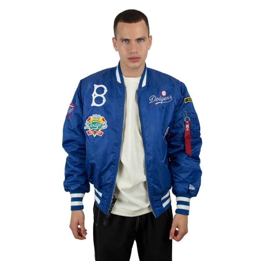 Clothes New Era | Alpha Industries X Brooklyn Dodgers Reversible Jacket