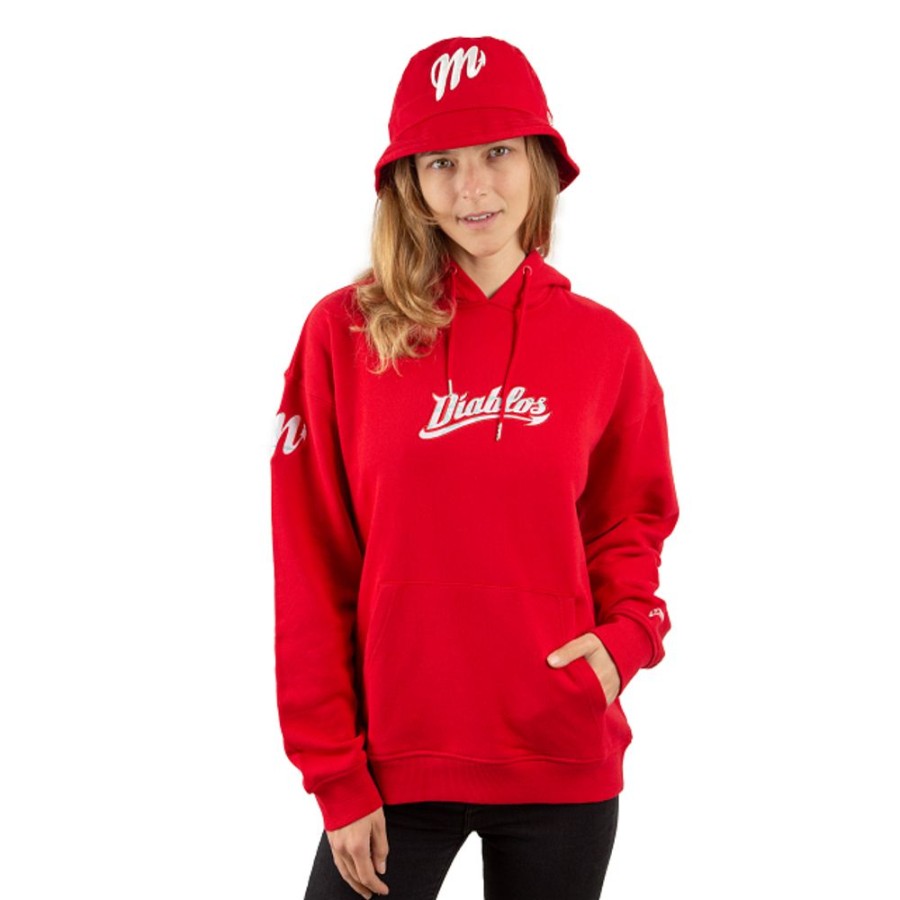 Clothes New Era | Diablos Rojos Del Mexico Lmb Marble Sweatshirt For Women