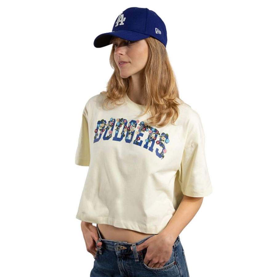 Clothes New Era | Los Angeles Dodgers Mlb Botanical Women'S Short Sleeve T-Shirt