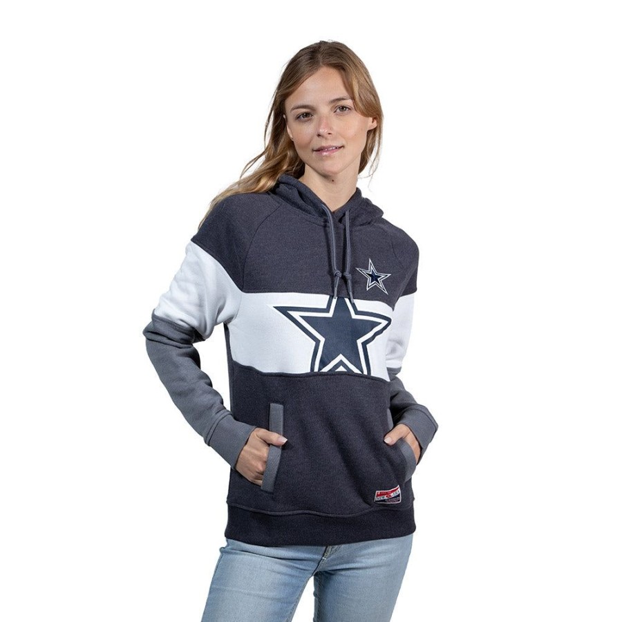 Clothes New Era | Dallas Cowboys Nfl Throwback Sweatshirt For Women