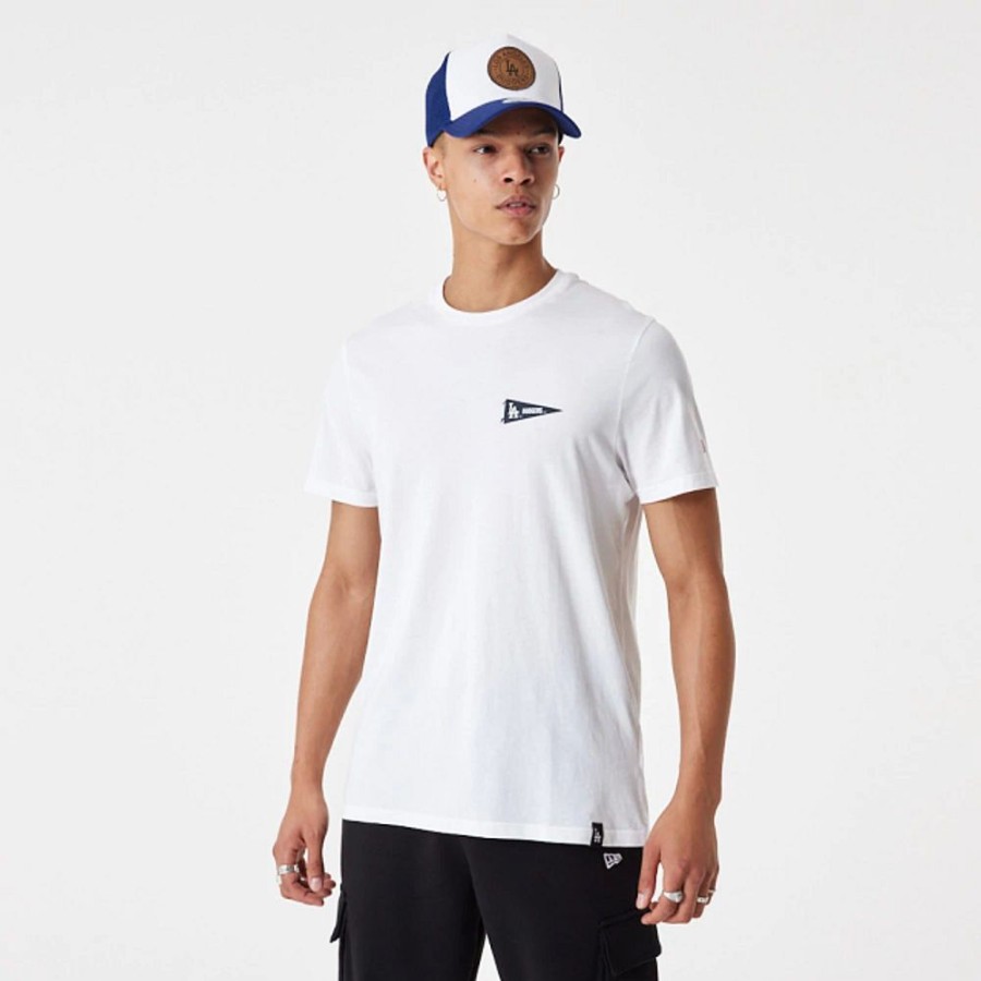 Clothes New Era | Los Angeles Dodgers Mlb Graphic White Short Sleeve T-Shirt