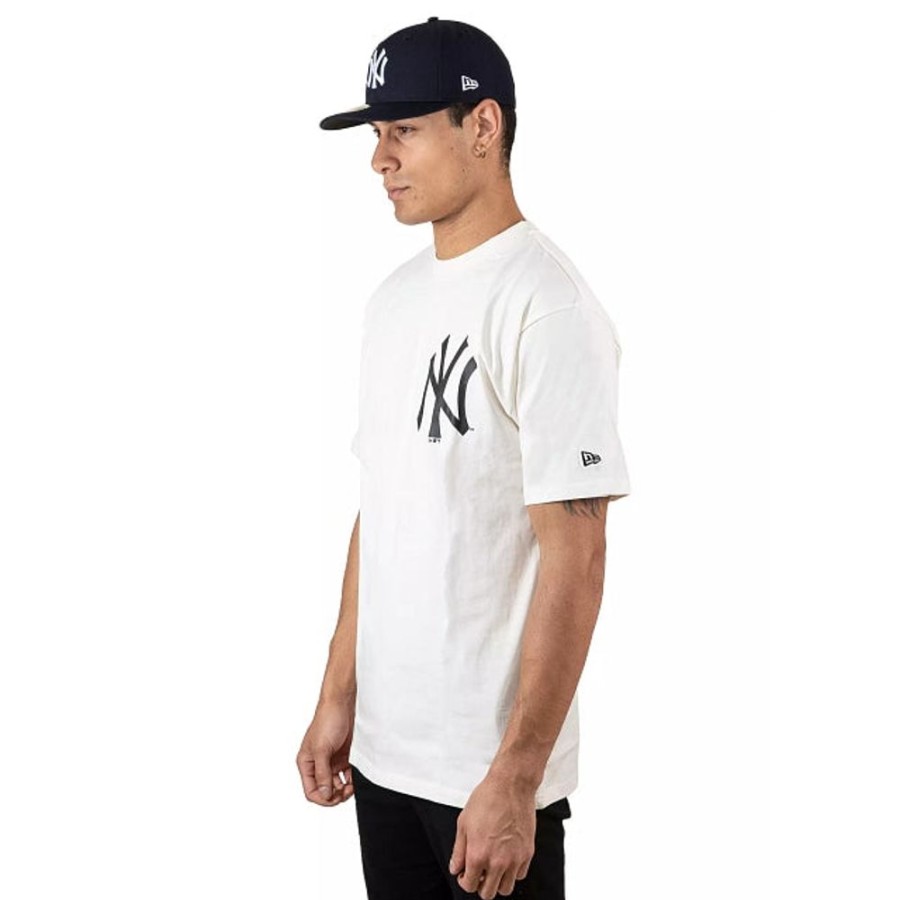 Clothes New Era | New York Yankees Mlb Big Logo Oversized Short Sleeve T-Shirt