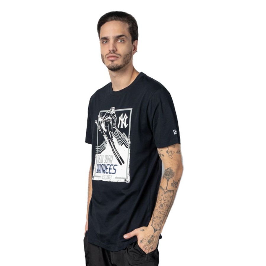 Clothes New Era | New York Yankees Mlb Lift Pass Short Sleeve T-Shirt