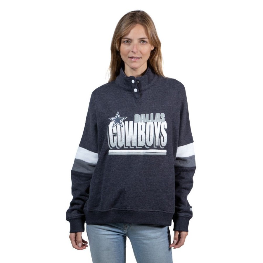 Clothes New Era | Dallas Cowboys Nfl Throwback Sweatshirt For Women