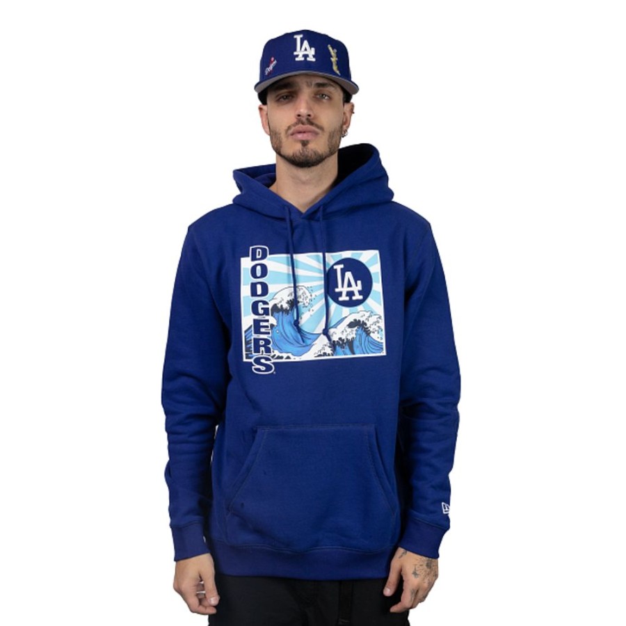 Clothes New Era | Los Angeles Dodgers Mlb Tonal Wave Sweatshirt