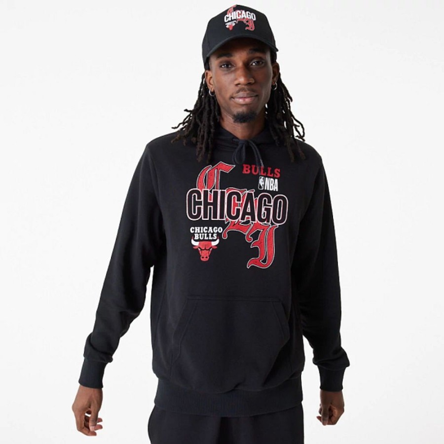 Clothes New Era | Chicago Bulls Nba Graphic Sweatshirt