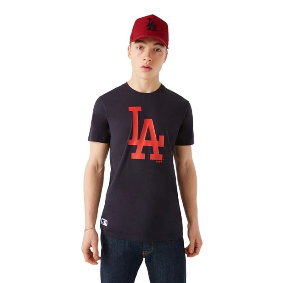 Clothes New Era | Short Sleeve T-Shirt Los Angeles Dodgers Color Pack 100% Cotton Navy