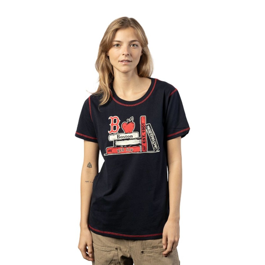 Clothes New Era | Boston Red Sox Mlb Book Club Women'S Short Sleeve T-Shirt