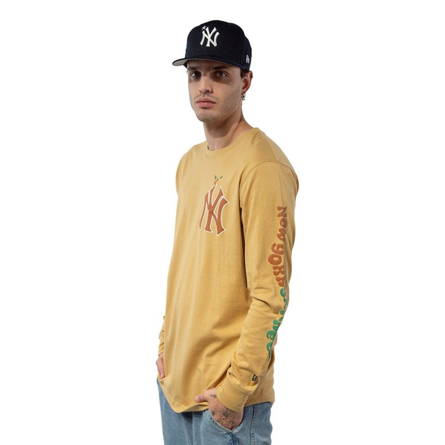 Clothes New Era | New York Yankees Mlb Camp Long Sleeve T-Shirt