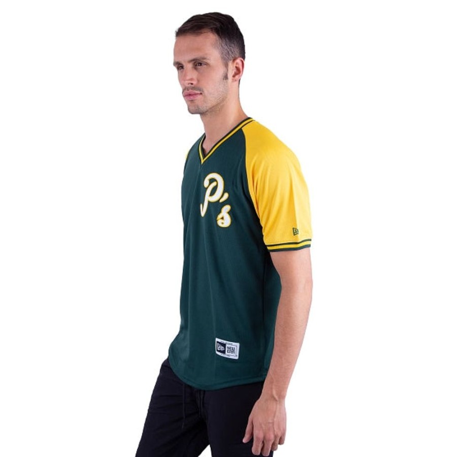 Clothes New Era | Green Closed Jersey From Pericos De Puebla Lmb