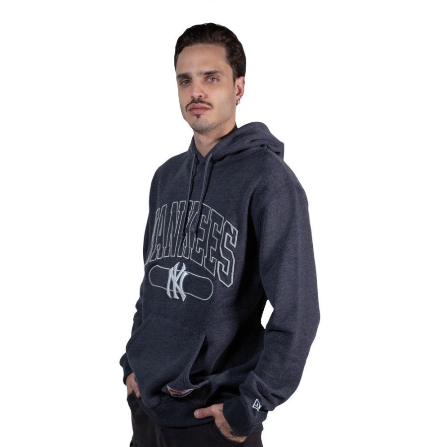 Clothes New Era | New York Yankees Mlb Throwback Sweatshirt