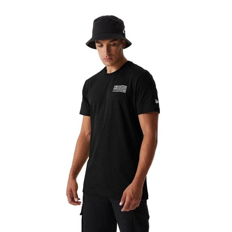 Clothes New Era | New Era Outdoor Utility Black Short Sleeve T-Shirt