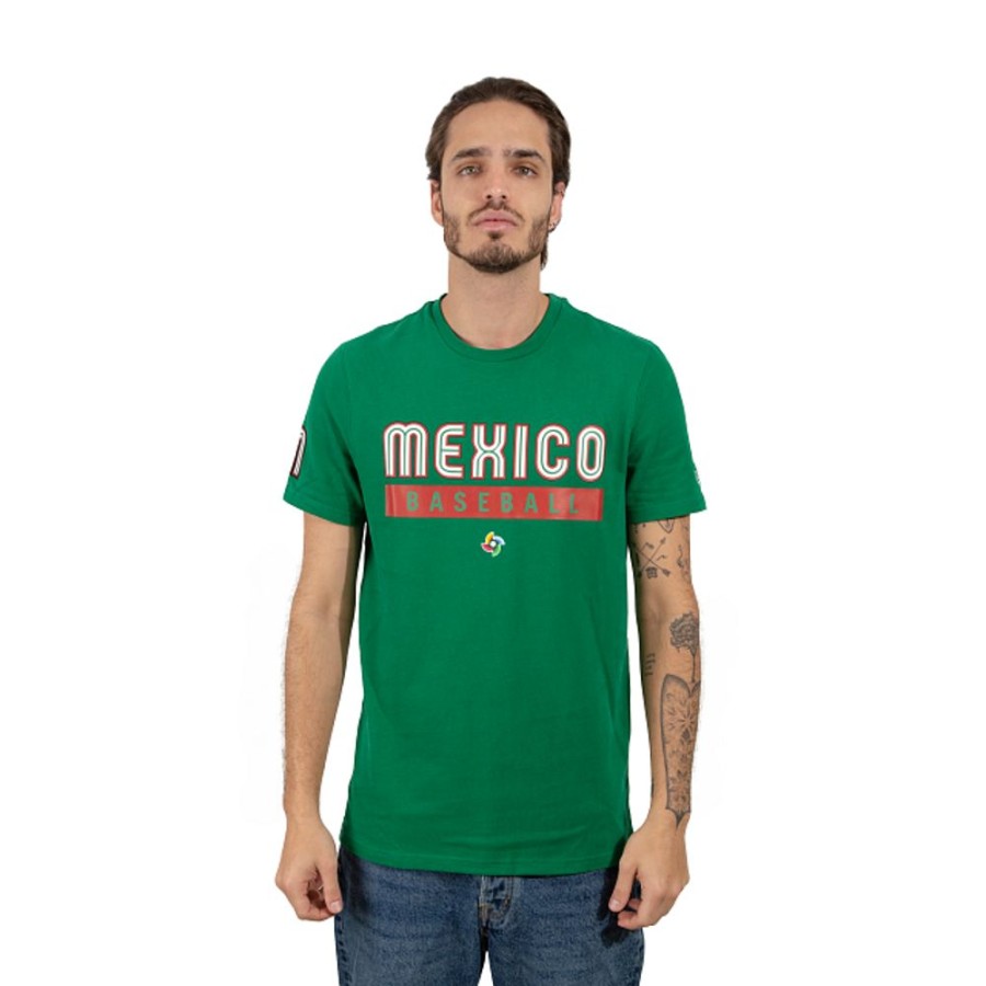 Clothes New Era | Mexico Mlb World Baseball Classic 2023 Short Sleeve T-Shirt