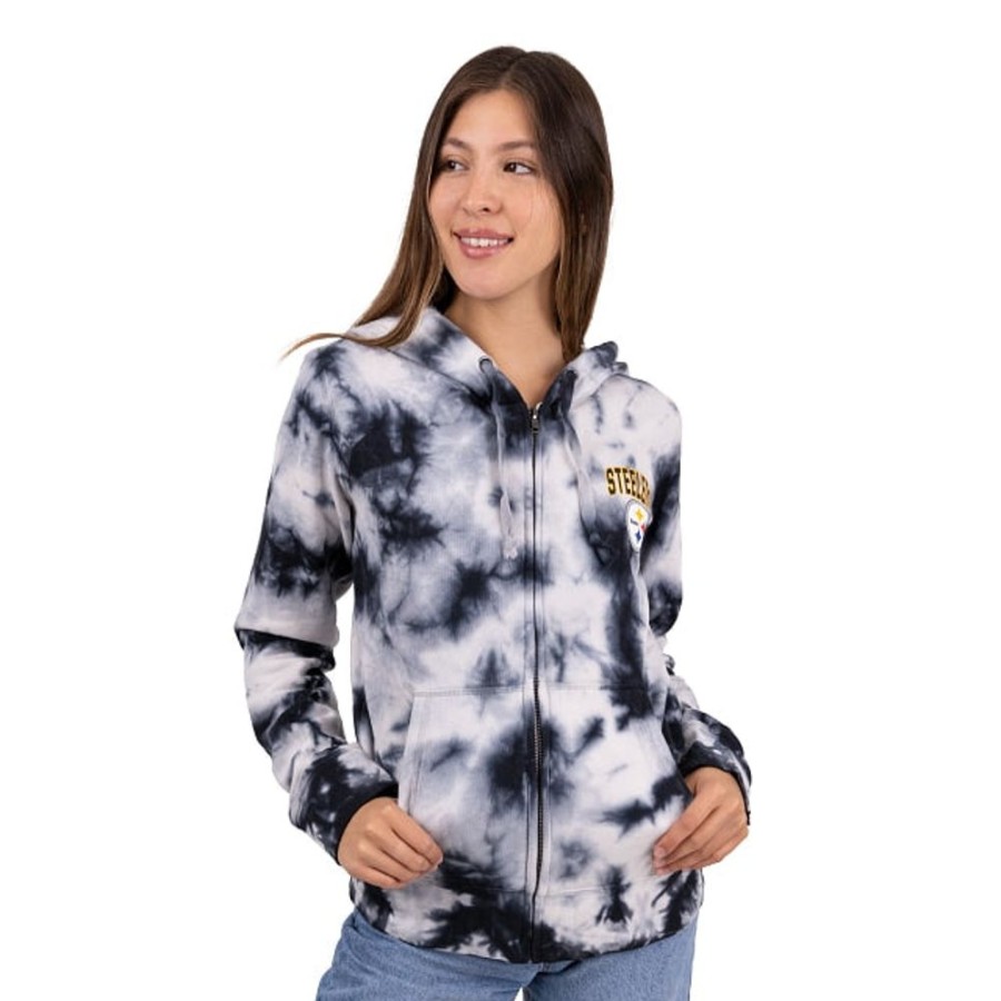 Clothes New Era | Pittsburgh Steelers Nfl Tie Dye Sweatshirt For Women