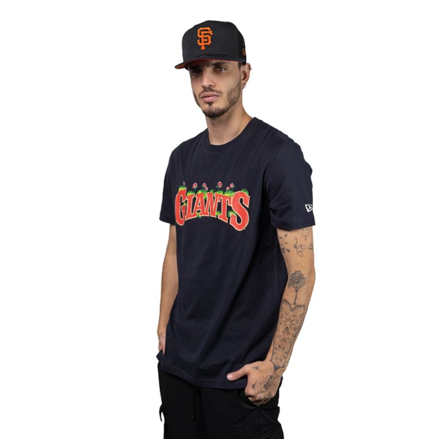 Clothes New Era | San Francisco Giants Mlb Sprouted Short Sleeve T-Shirt