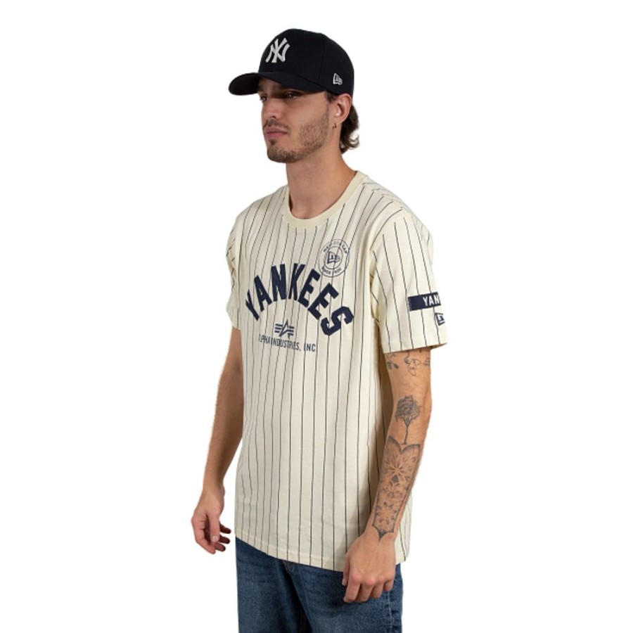 Clothes New Era | Alpha Industries X Mlb New York Yankees Cooperstown Short Sleeve T-Shirt