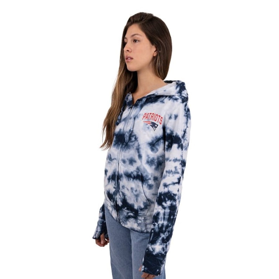 Clothes New Era | New England Patriots Nfl Tie Dye Sweatshirt For Women