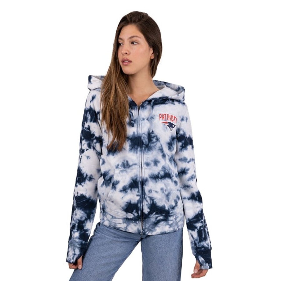 Clothes New Era | New England Patriots Nfl Tie Dye Sweatshirt For Women