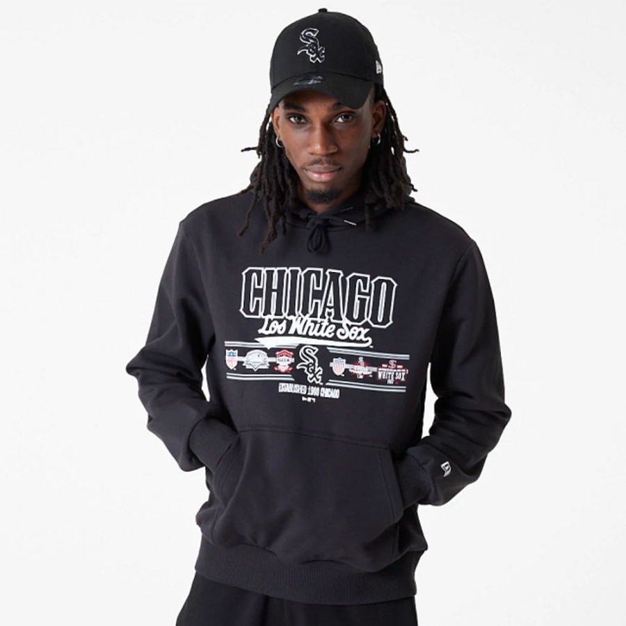 Clothes New Era | Chicago White Sox Mlb Graphic Black Sweatshirt