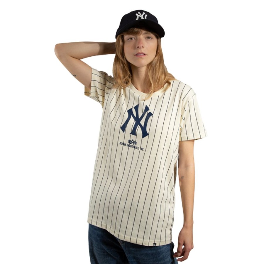 Clothes New Era | Alpha Industries X Mlb New York Yankees Women'S Short Sleeve T-Shirt