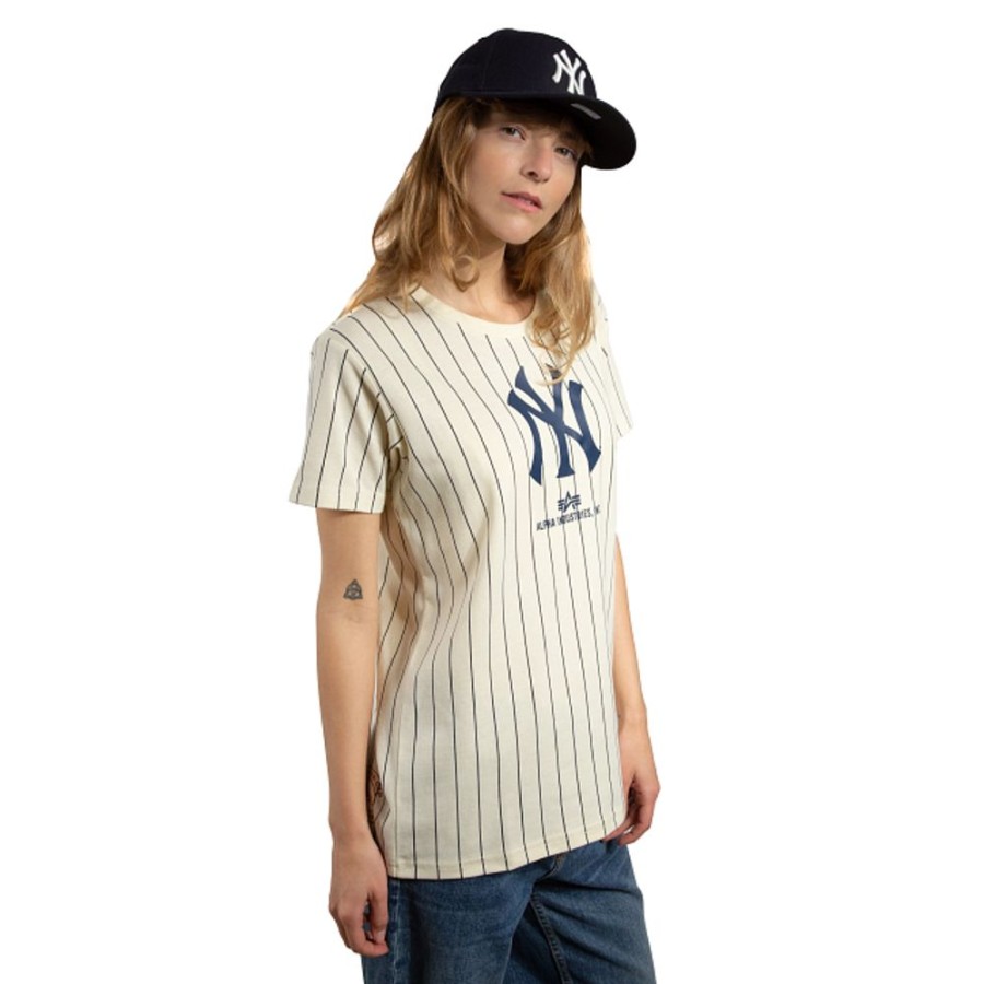 Clothes New Era | Alpha Industries X Mlb New York Yankees Women'S Short Sleeve T-Shirt