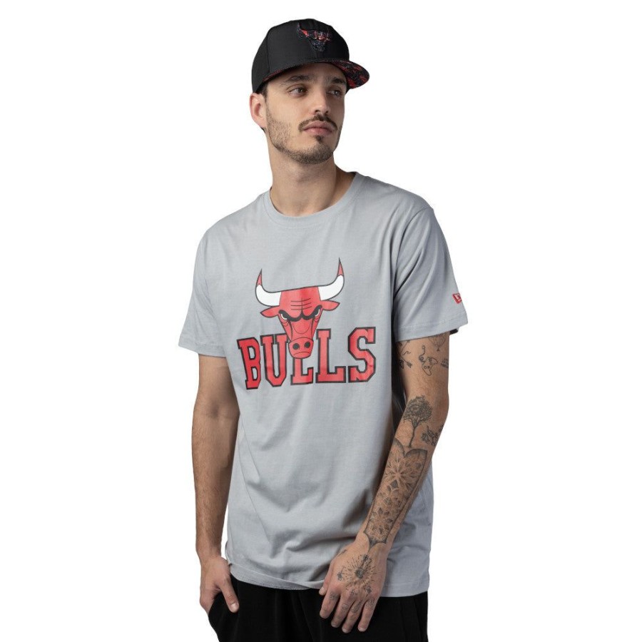 Clothes New Era | Chicago Bulls Nba Tip Off 2023 Short Sleeve T-Shirt