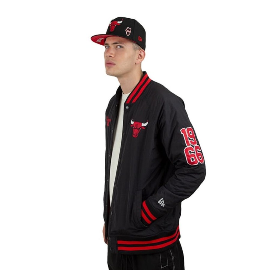 Clothes New Era | Chicago Bulls Throwback Jacket